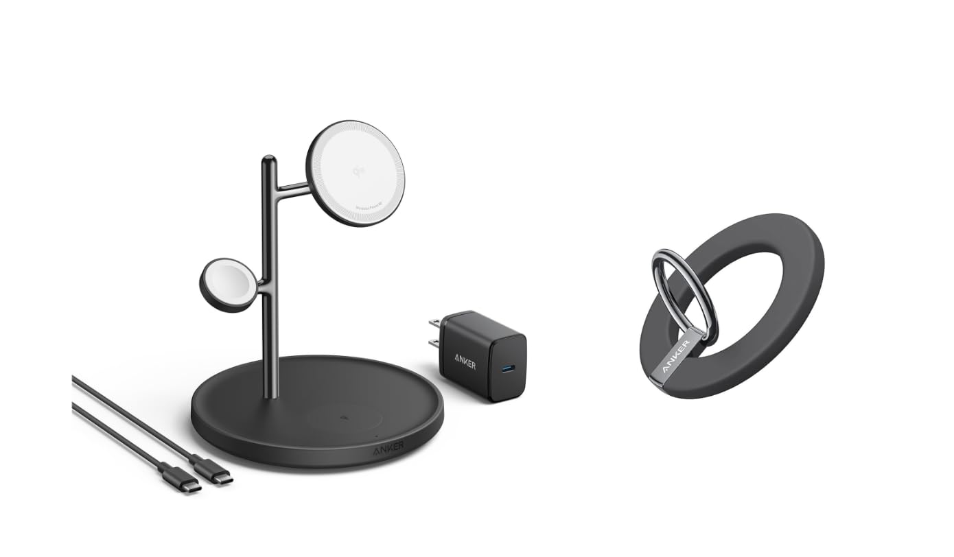 Amazon.com: Anker MagGo 3-in-1 Wireless Charging Station